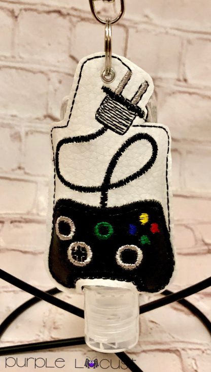 Games Controller style hand Sanitiser Holder with Clip - Image 3