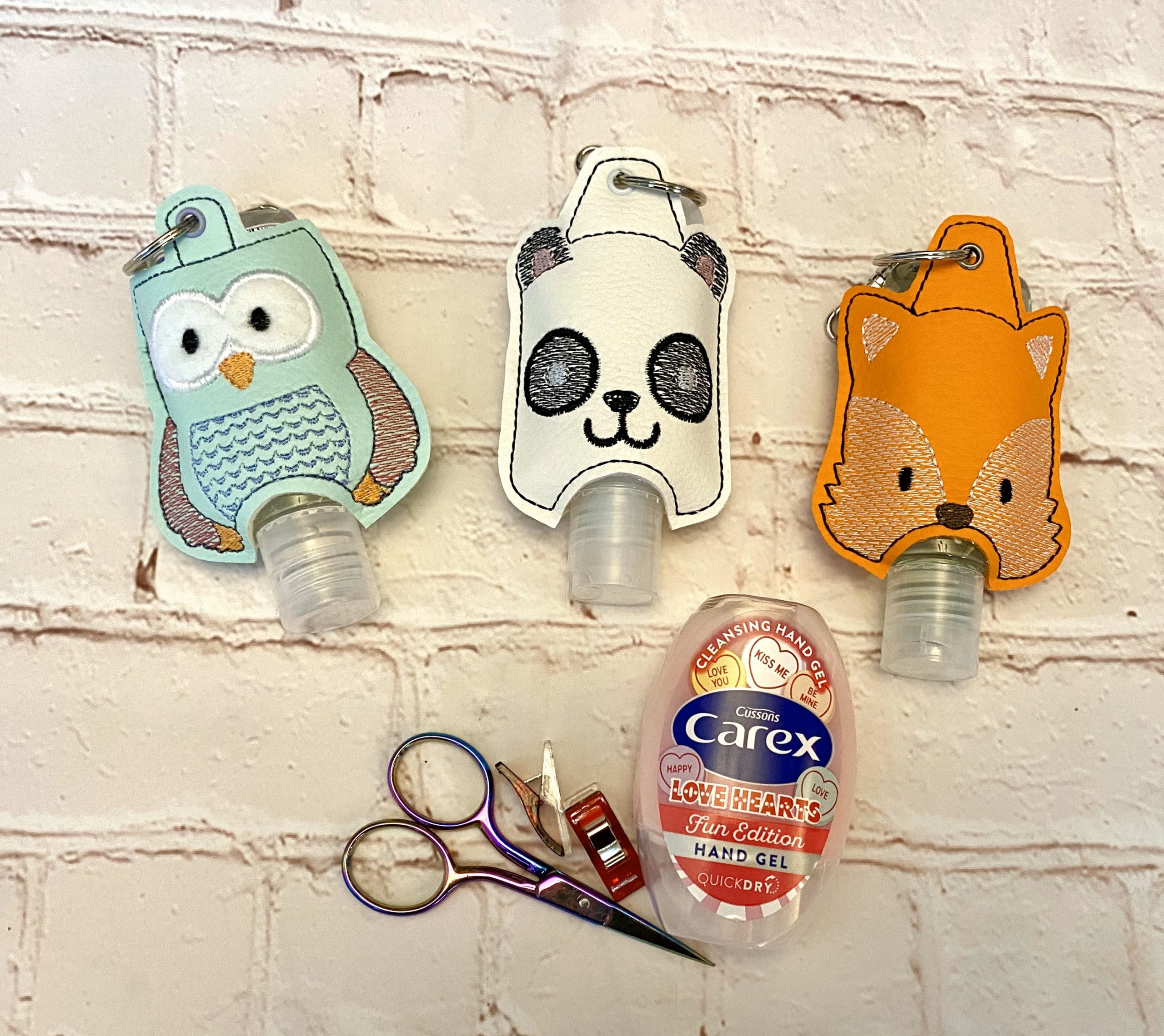 Panda hand sanitiser holder, Alcohol gel cover, quirky gift, nurse gift, gift for doctors, mum gifts, alcohol gel holder, Panda Gift - Image 6