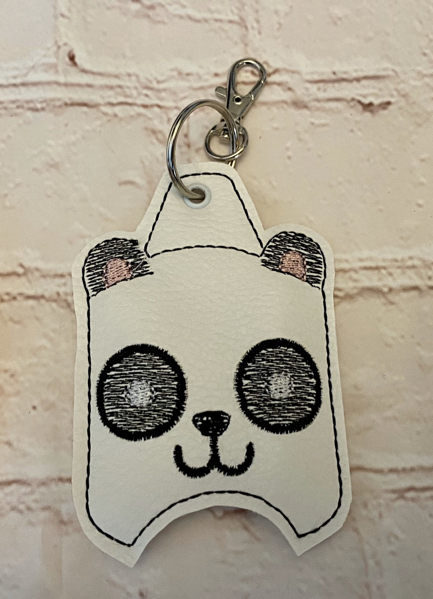 Panda hand sanitiser holder, Alcohol gel cover, quirky gift, nurse gift, gift for doctors, mum gifts, alcohol gel holder, Panda Gift - Image 5