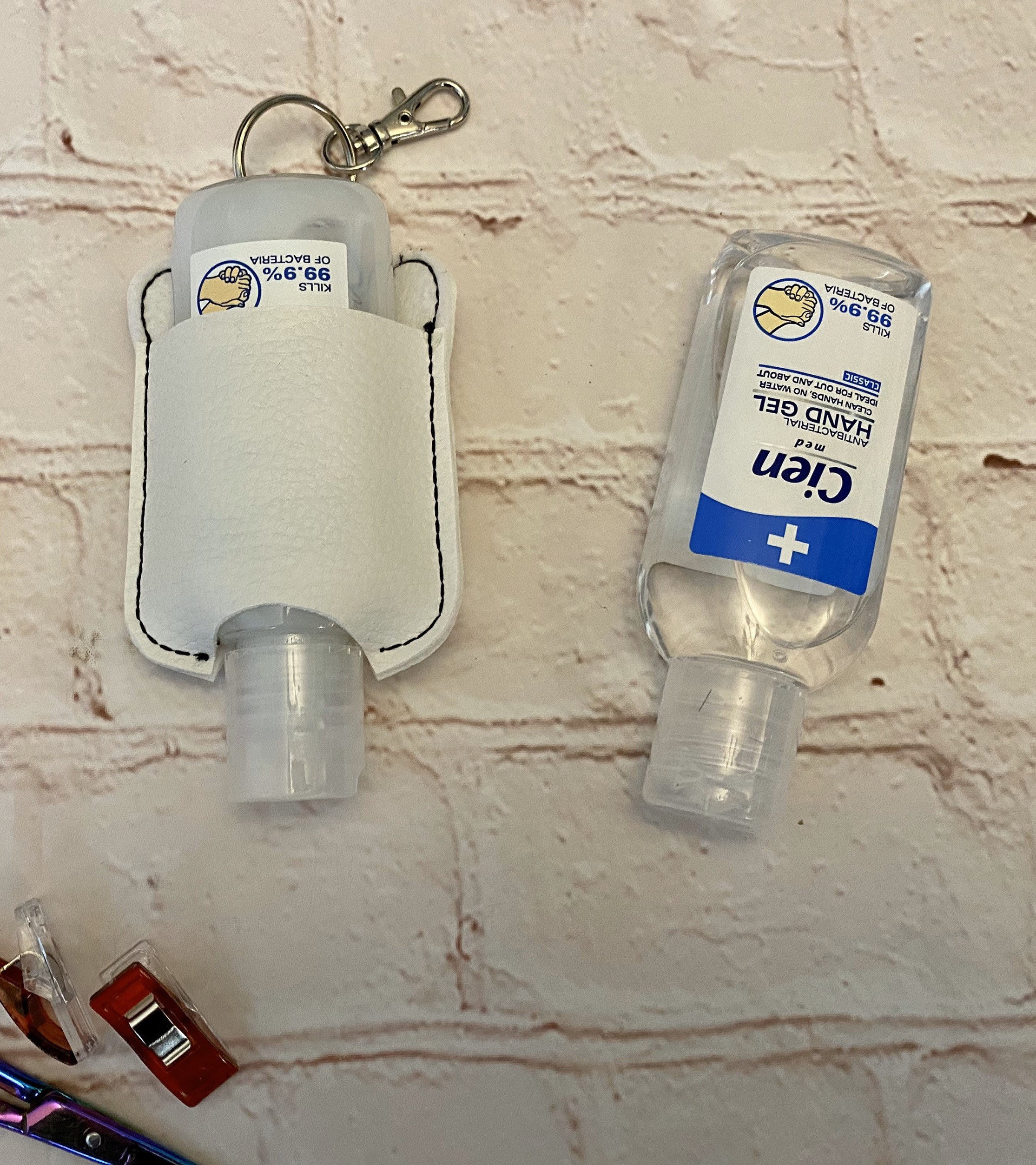 Panda hand sanitiser holder, Alcohol gel cover, quirky gift, nurse gift, gift for doctors, mum gifts, alcohol gel holder, Panda Gift - Image 3