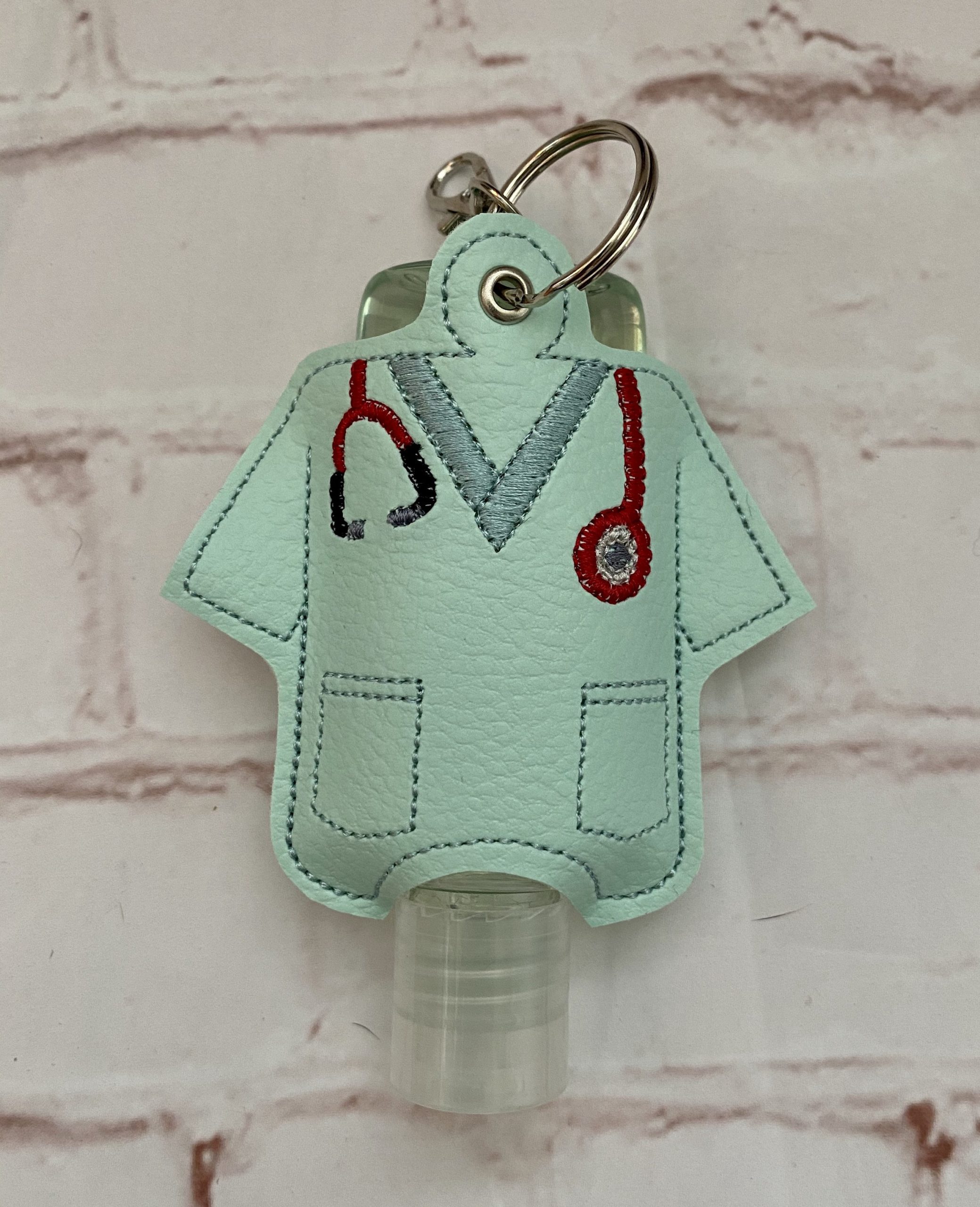 Careworker Hand Sanitiser Holder, Careworker Gift, Gift for Doctor, Scrubs, Useful Gift, Hand sanitiser case, thoughtful gift, Gift for NHS, Vegan - Image 7