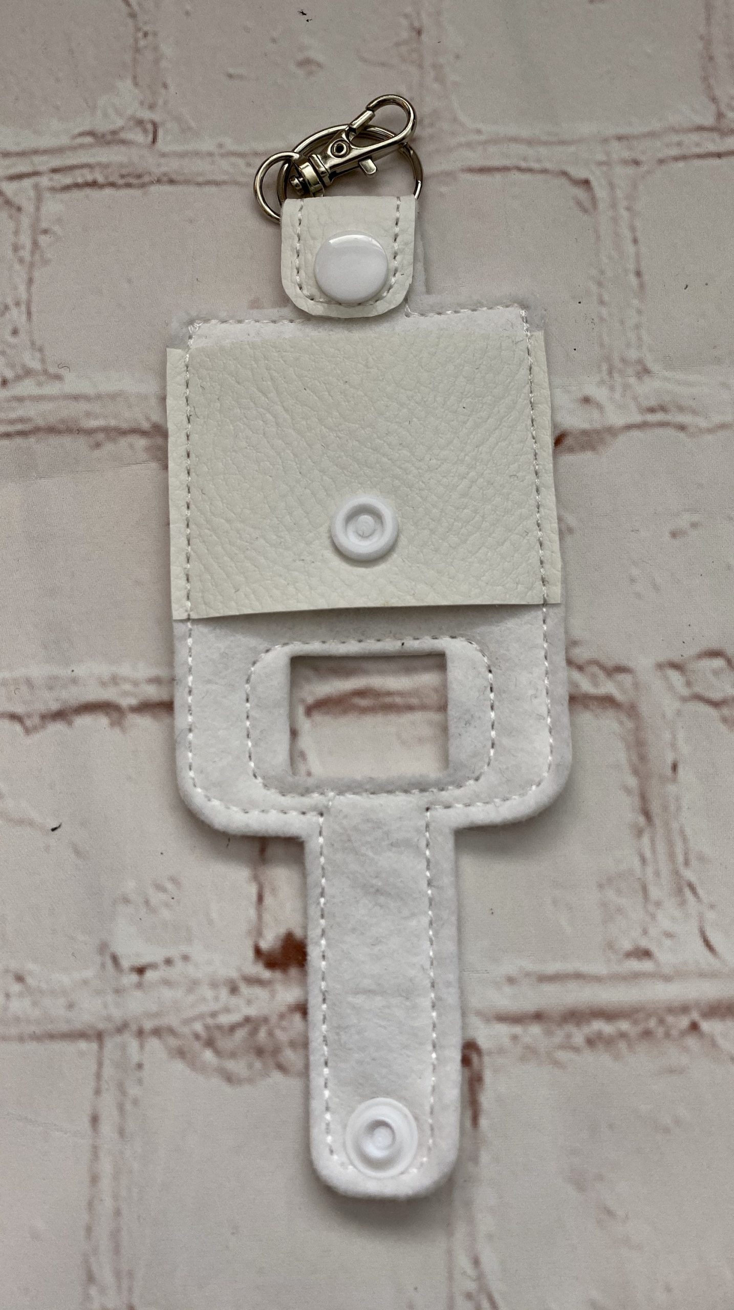 White Inhaler Case, pump case, inhaler cover, pump cover, Wheezy Does It Pump Cover, inhaler holder, inhaler pump cover, gift idea - Image 4